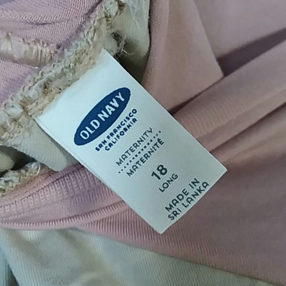 18 Long Maternity Old Navy Khaki Tan Dress Pants - Picture 8 of 8